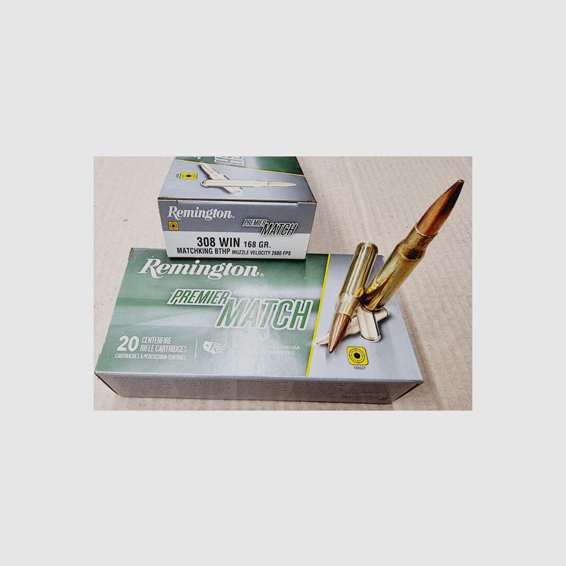 .308/168grs Remington HPBT Premier Match 20 stk.