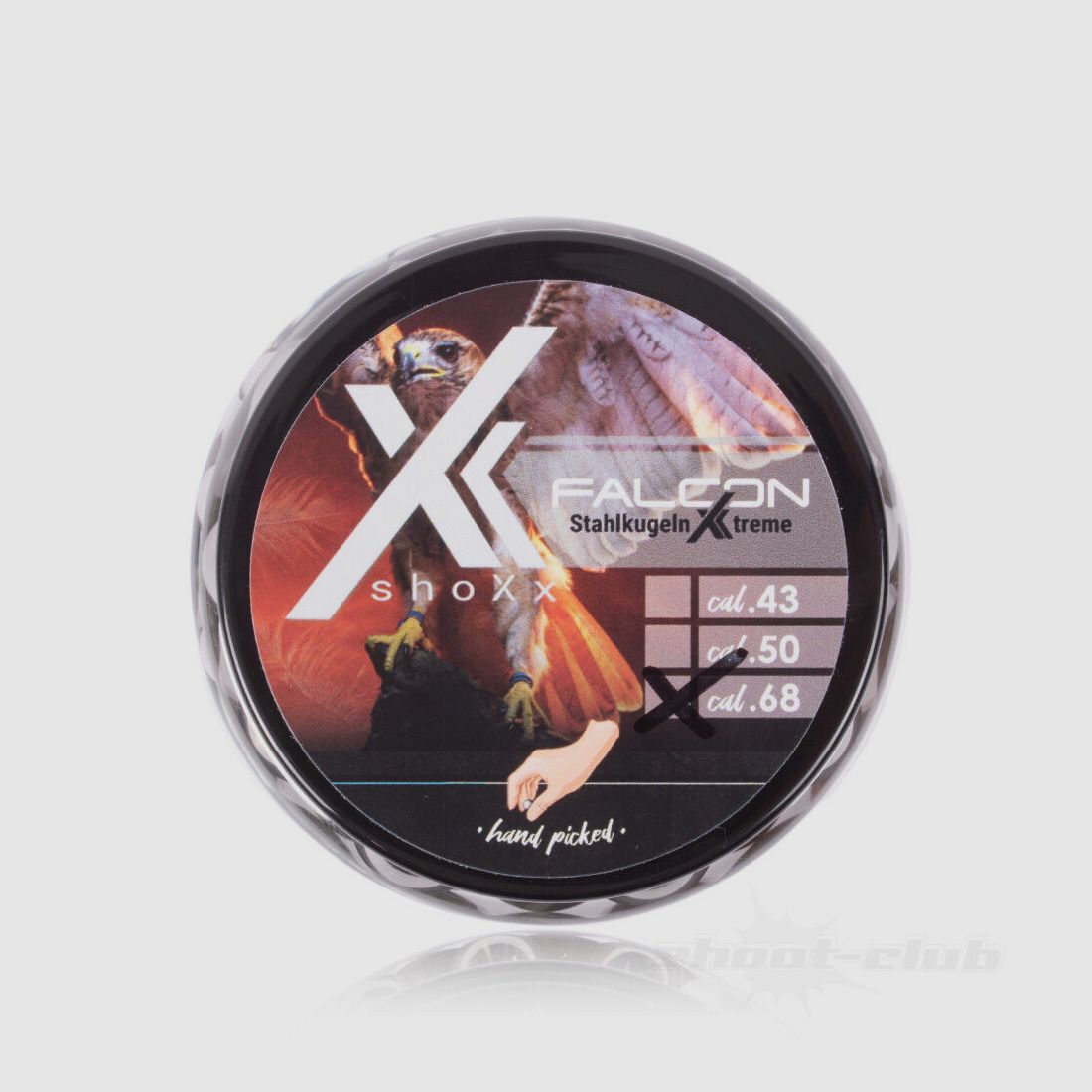 shoXx Falcon Stahlkugeln .68