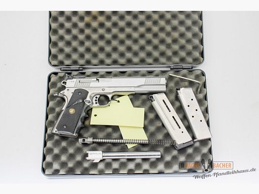 Pistolet KPS Omega Match 6" Cal. .45 ACP avec canon interchangeable 10mm Auto