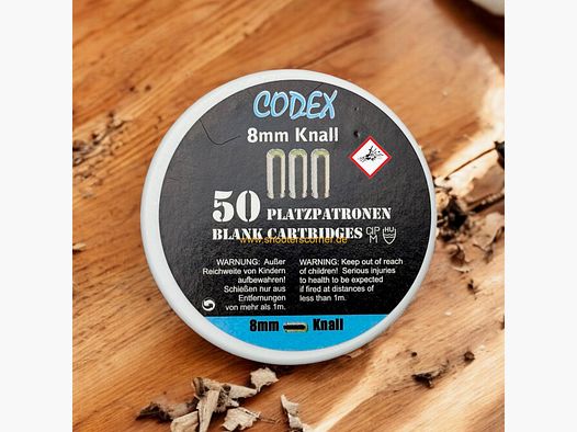 CODEX blank cartridges caliber 8mm blank