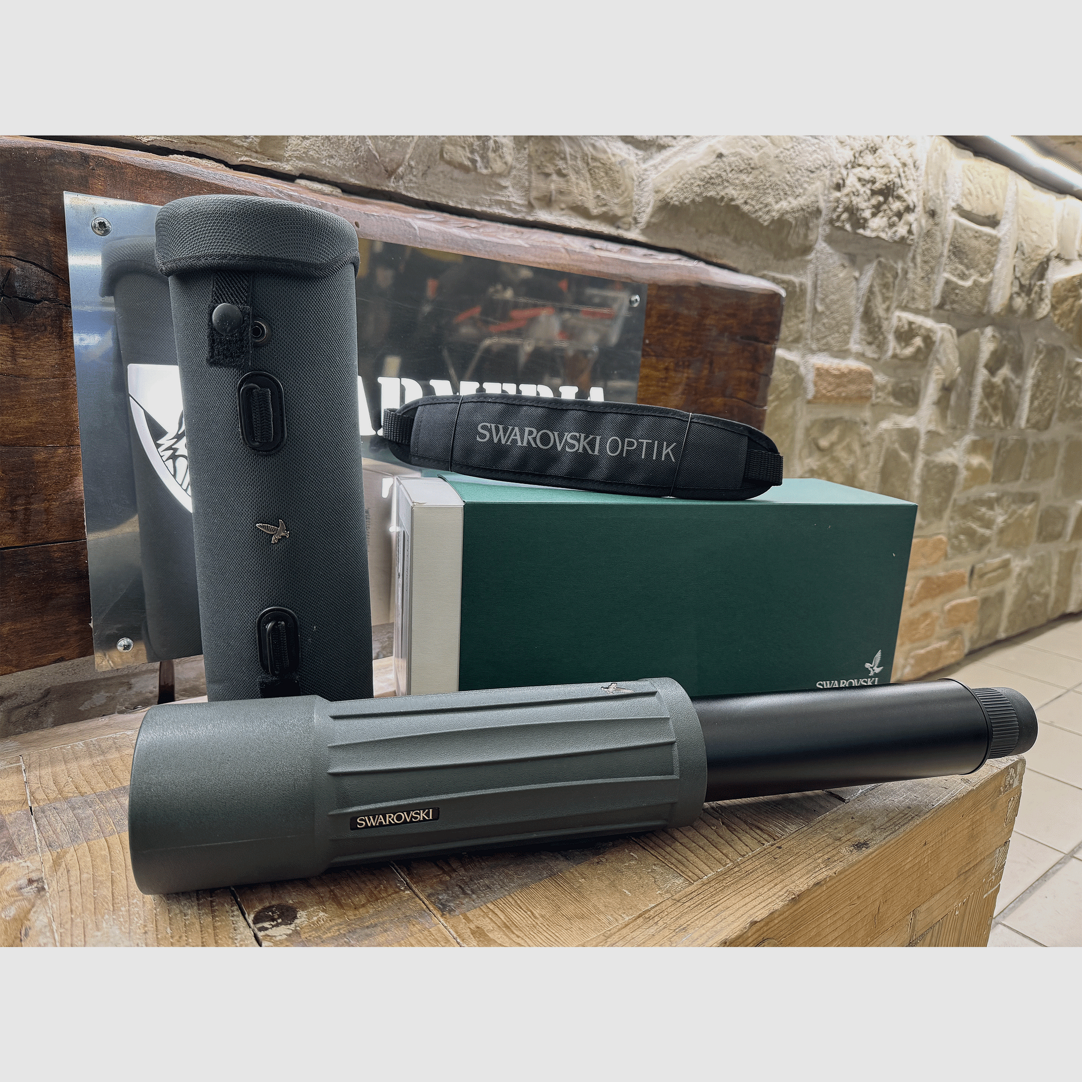 GEBRUIKT – SPOTTING SCOPE (LANG) – SWAROVSKI OPTIK – CTC 30×75, afbeelding 5 van 5
