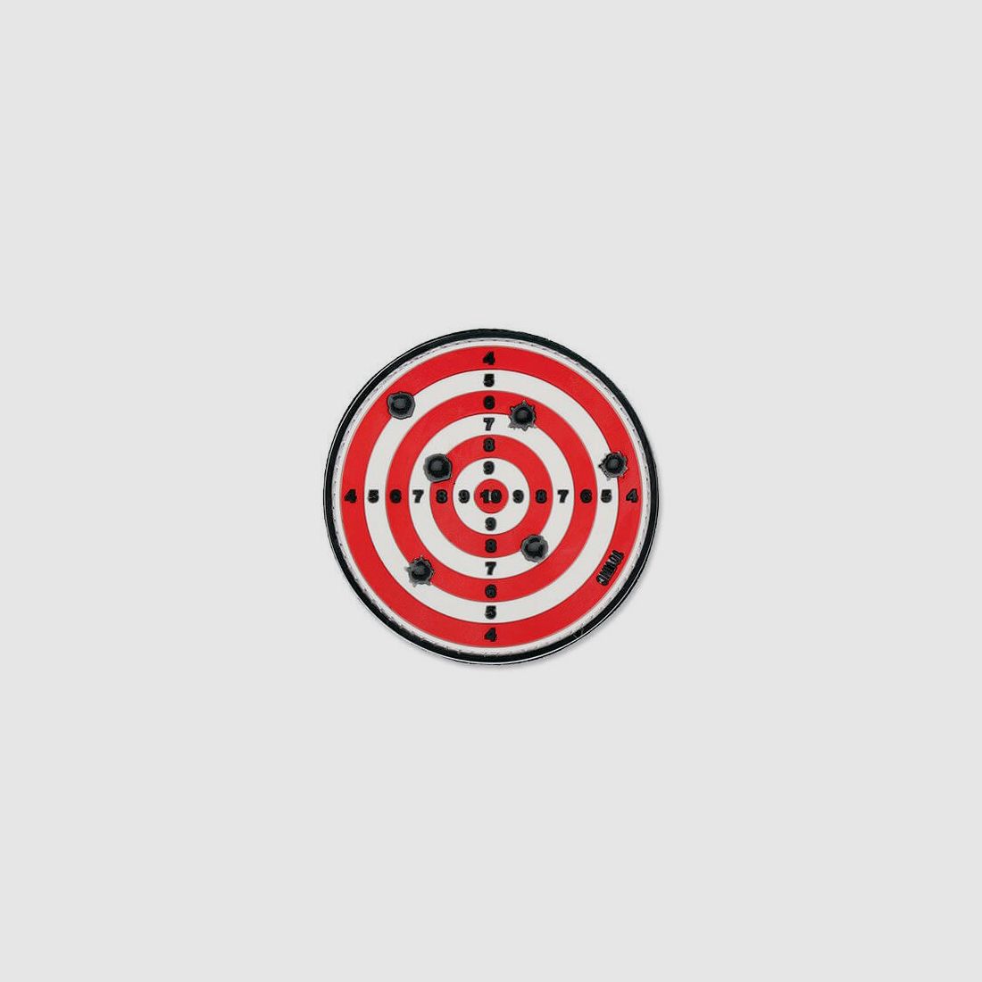 101Inc. 3D Klettpatch Target, Rot
