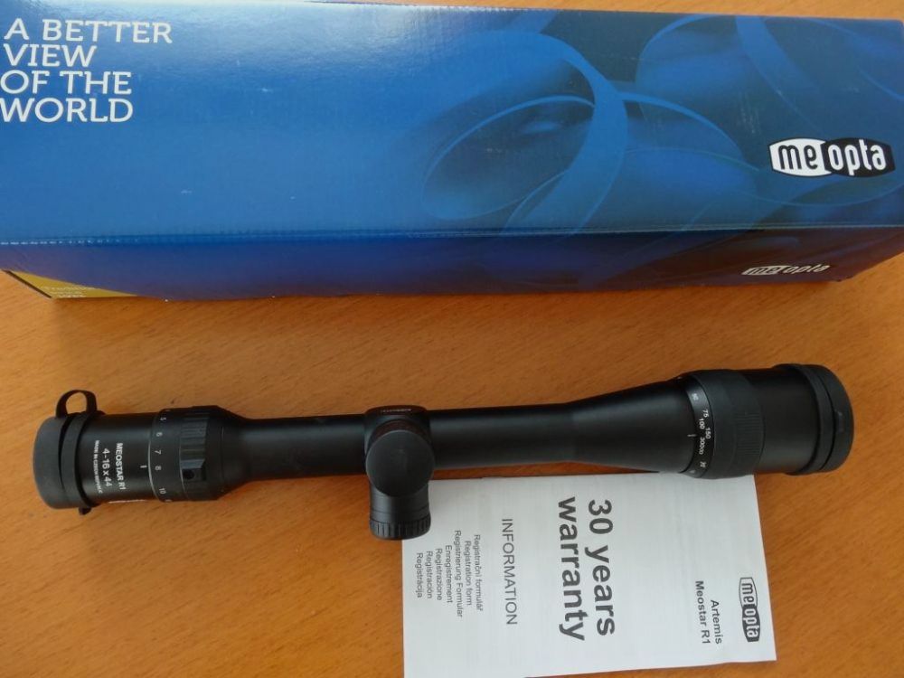 Meopta Meopta: MEOSTAR R1 4-16x44 Abs.Mil-Dot