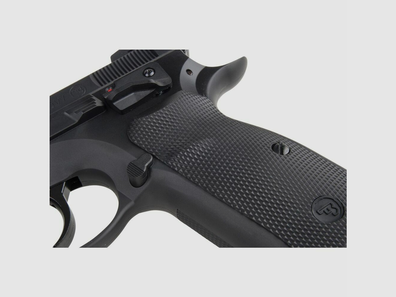 CZ SP-01 Shadow Schwarz 4,5mm BB Druckluft Co2 Non BlowBack