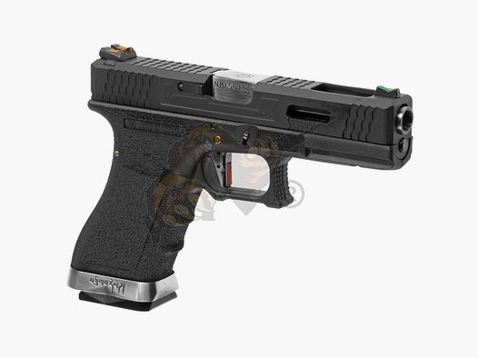 WE Custom 17 Metall Version Schwarz GBB -F-