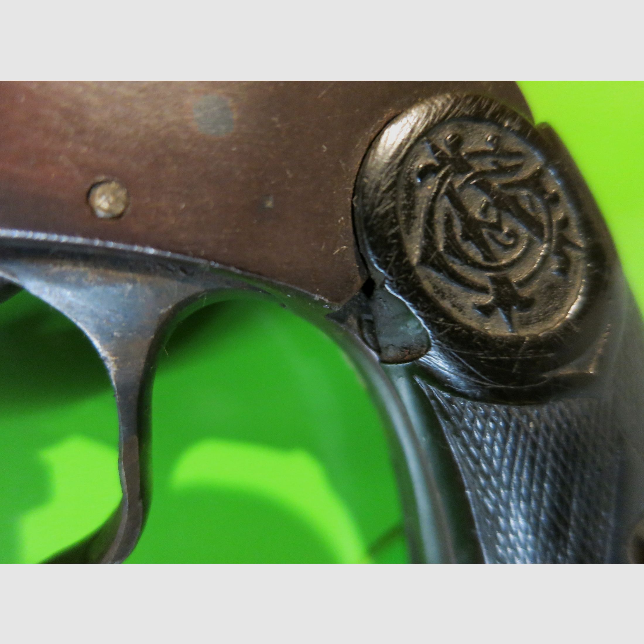 Garate Anitua & Co. (Marca) Kipplauf-Revolver, Kopie Smith & Wesson Frontier, super selten     #96-, Bild 5 von 13