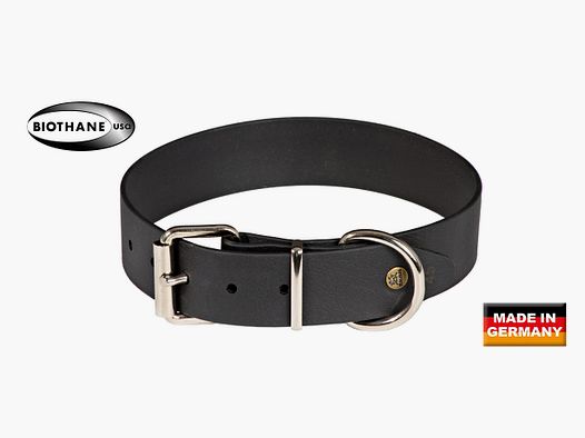 AKAH BioThane® Halsband schwarz