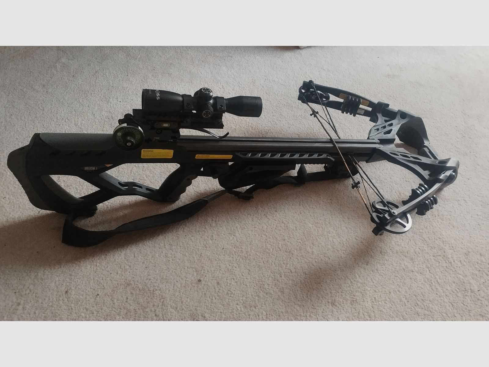EK Guillotine X Compound crossbow 400fps 185lbs, image 1 of 6