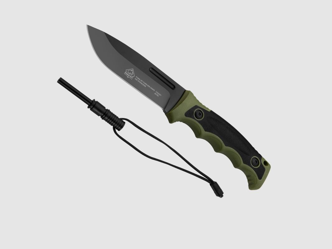 PUMA XP forever survival knife mit Feuerstarter