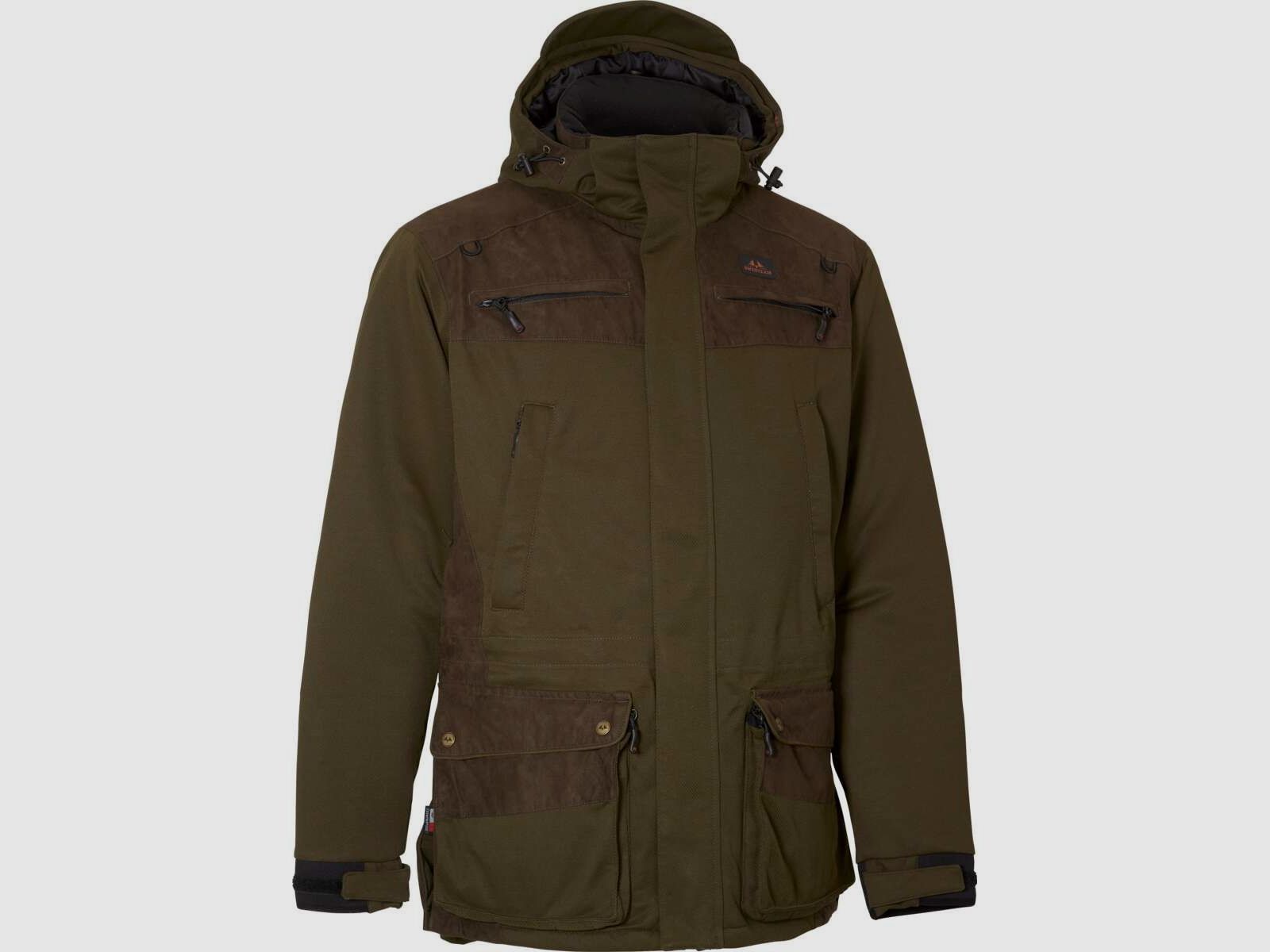 Swedteam Crest Booster Klassische Jagdjacke Olivgrün 54