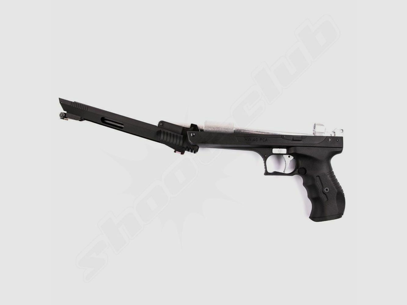 Weihrauch HW 40 PCA pistola de aire comprimido set 4,5mm diabolo, imagen 2 de 4