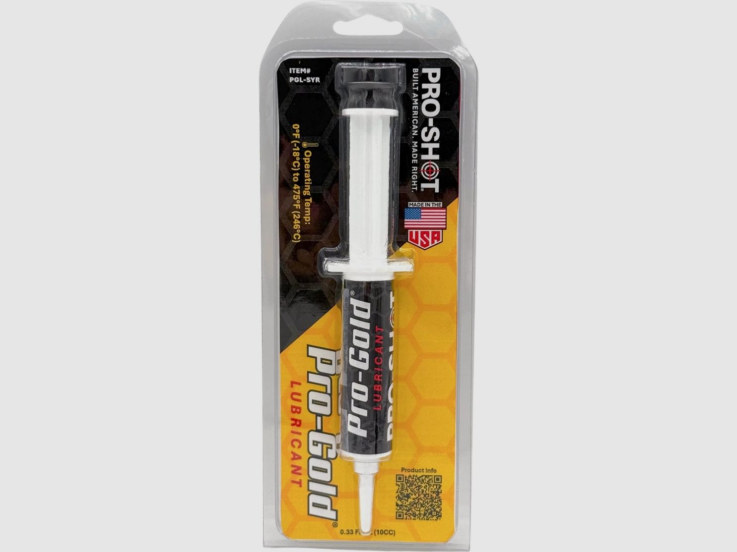 PRO SHOT PRO-GOLD SCHMIERMITTEL SPRITZE 10CC, Bild 2 von 2