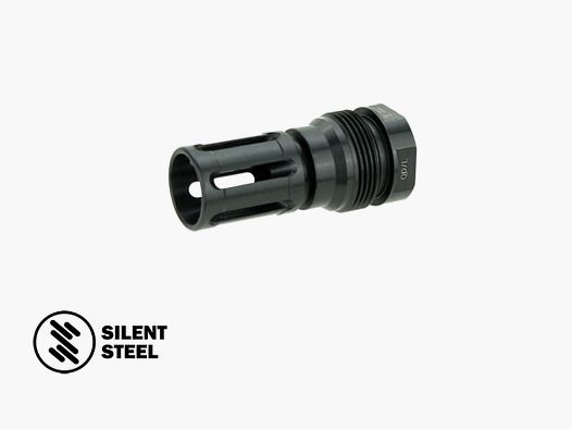 SILENT STEEL A1 5.56 QDL Flash Hider STD 1/2-28