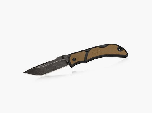 Outdoor Edge Chasm 3,3 Zoll Einhandmesser Brown
