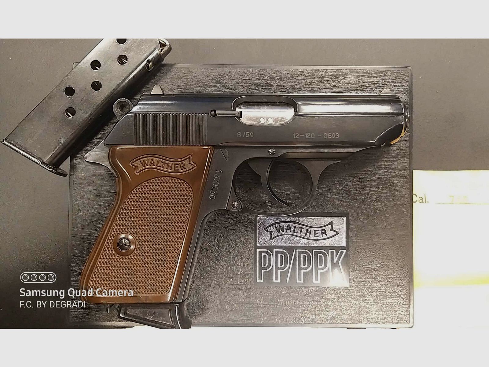 WALTHER PPK 7.65 Browning, image 3 sur 3
