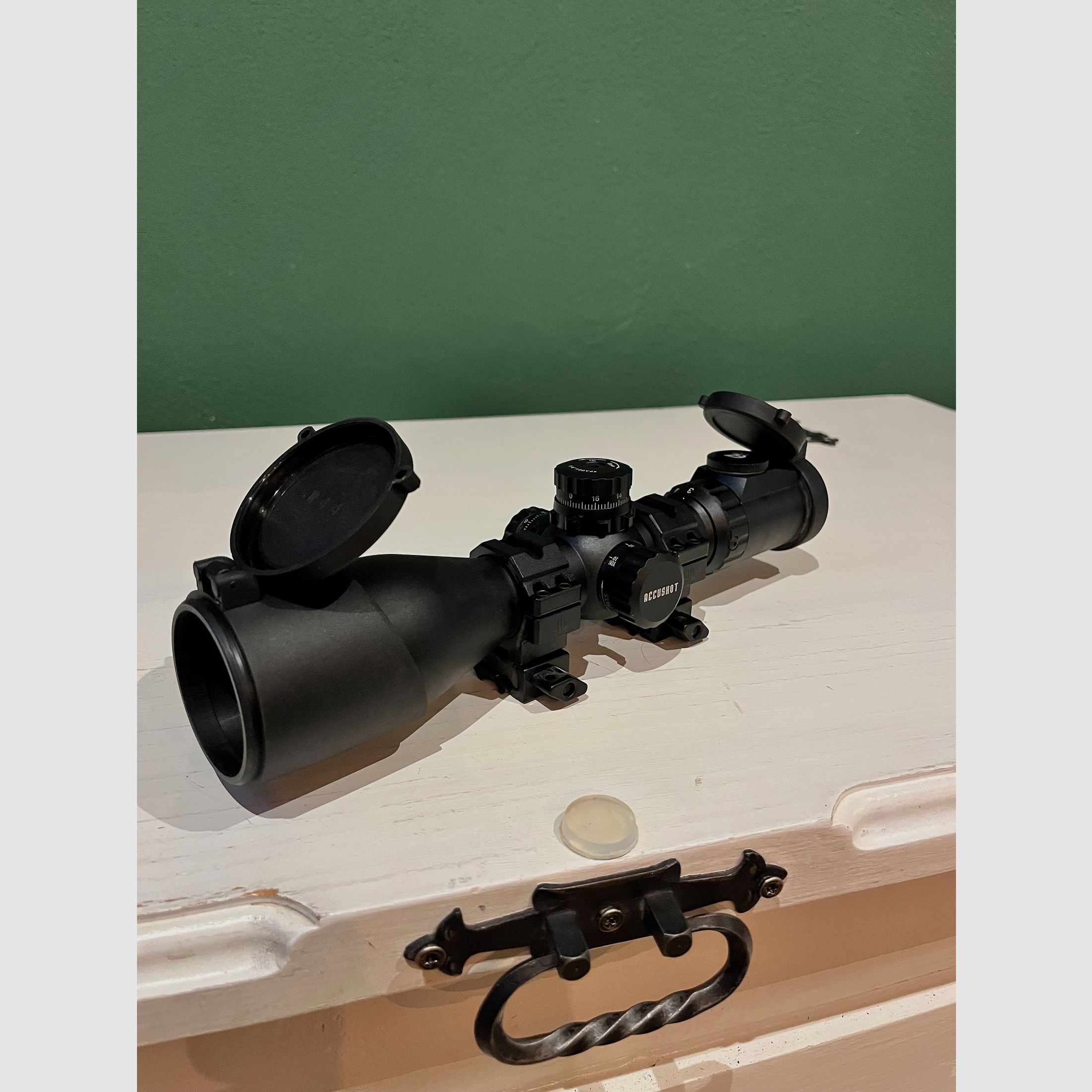 Zielfernrohr Utg Accushot 3-12x44 mit beleuchteten Fadenkreuz