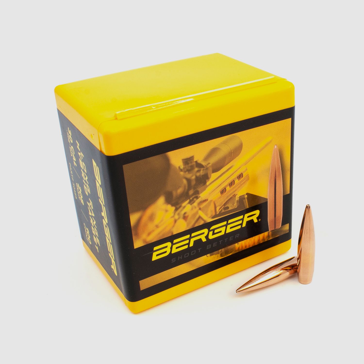 Proiettile Berger .30 LR Hybrid Target 208GR 100 Pezzi