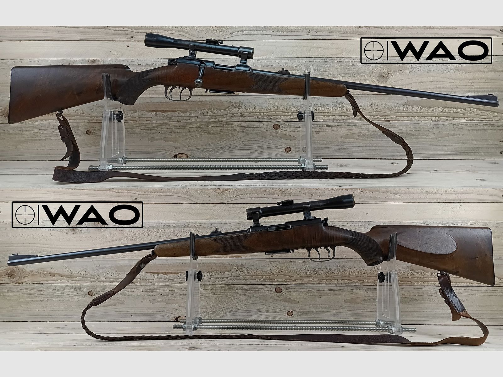 Repetitiegeweer Ziegenhahn en Diem (Zi-Di-Geweer D.R.G.M), Kal. 5,6x35R, Vierling *met ZF Kahles Mignon*