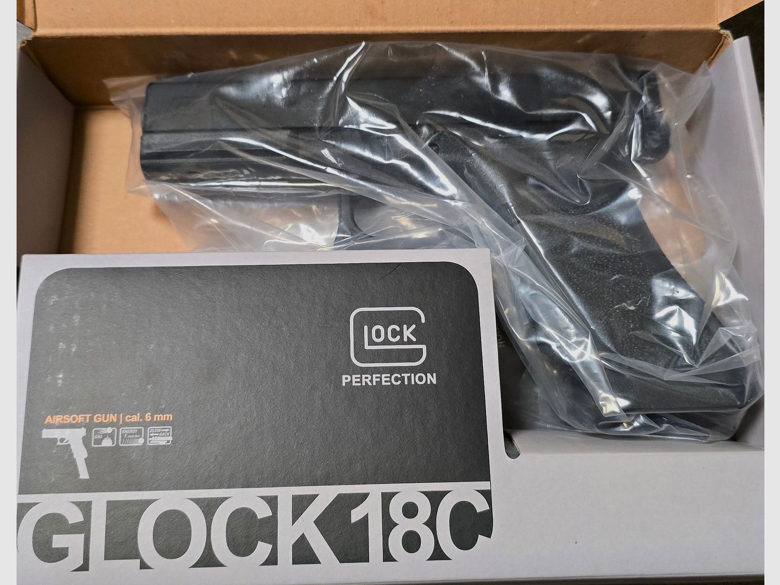 Glock 18C 6 mm GBB Airsoft Softair