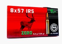 Geco 8x57 IRS Zero 9,0g/139gr Büchsenpatronen Bleifrei