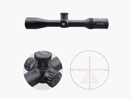 Vector Optics SCOM-T39 Continental x8 2-16×44 ED Tactical – 11mm Dovetail
