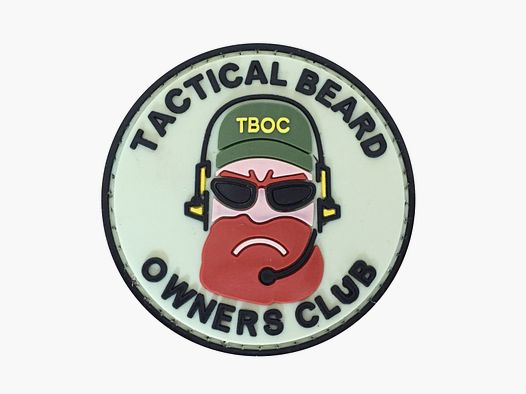 3D Patch Tactical Beard Owners Club