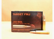 GECO Patrone .223Rem GECO 55grs FMJ (2317561) VE 50 Patronen/ 3,6g Vollmantel-Target