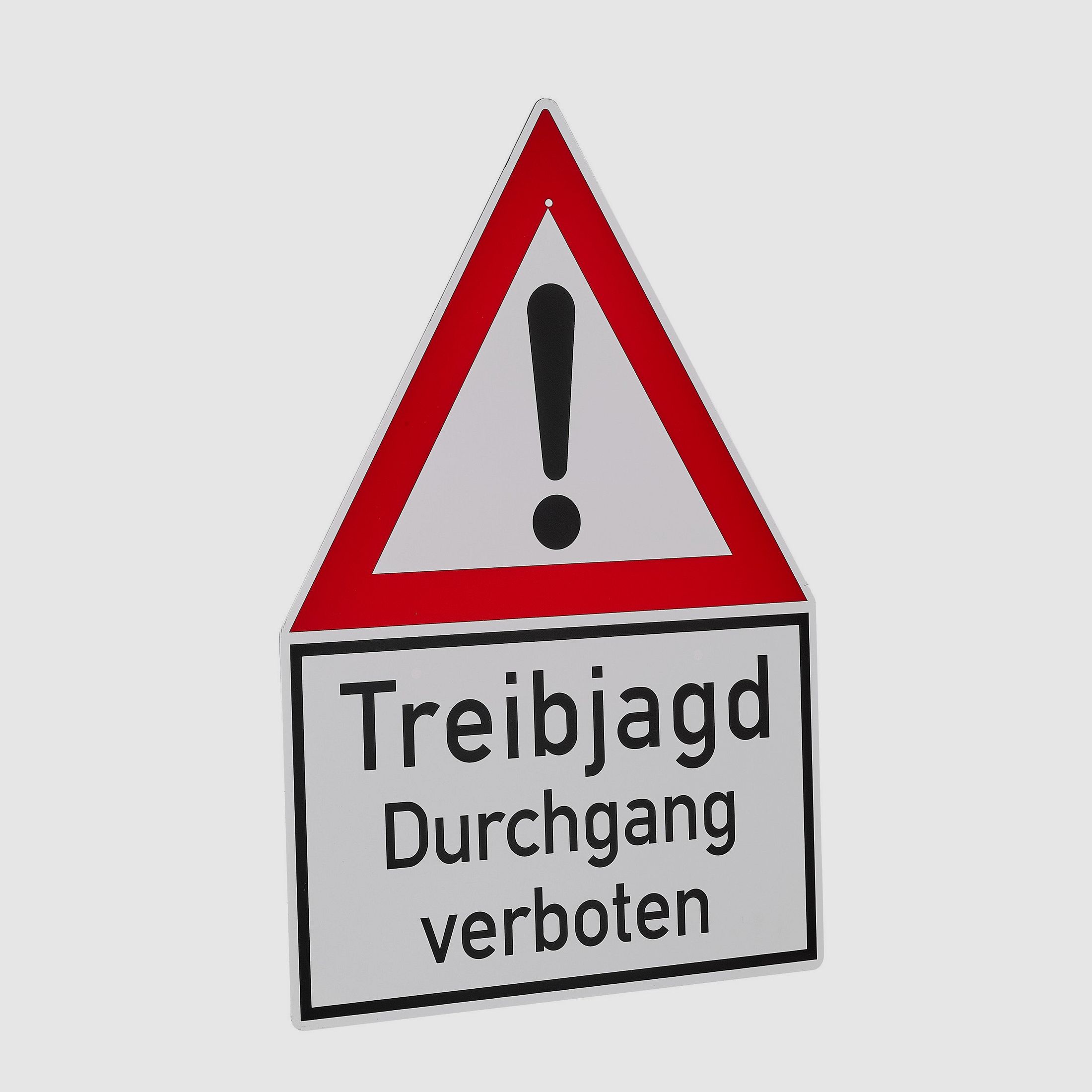 Warning signs driven hunt