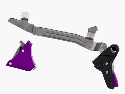 TIMNEY GLOCK Alpha Competition Trigger, PURPLE for Gen5 (Small Frame)