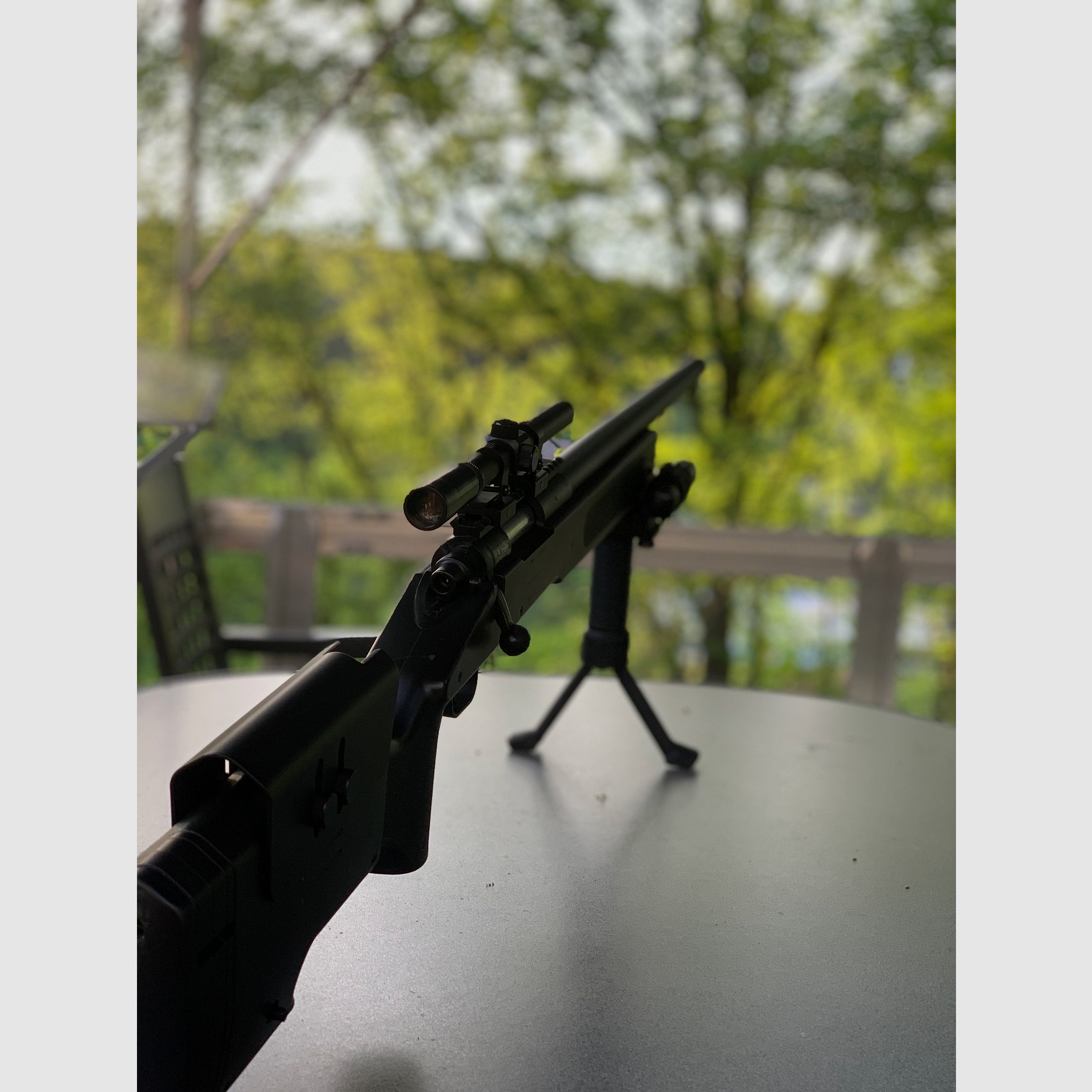 ASG McMillan M40A3 Softair/Airsoft 1.9 Joule (viel Zubehör)
