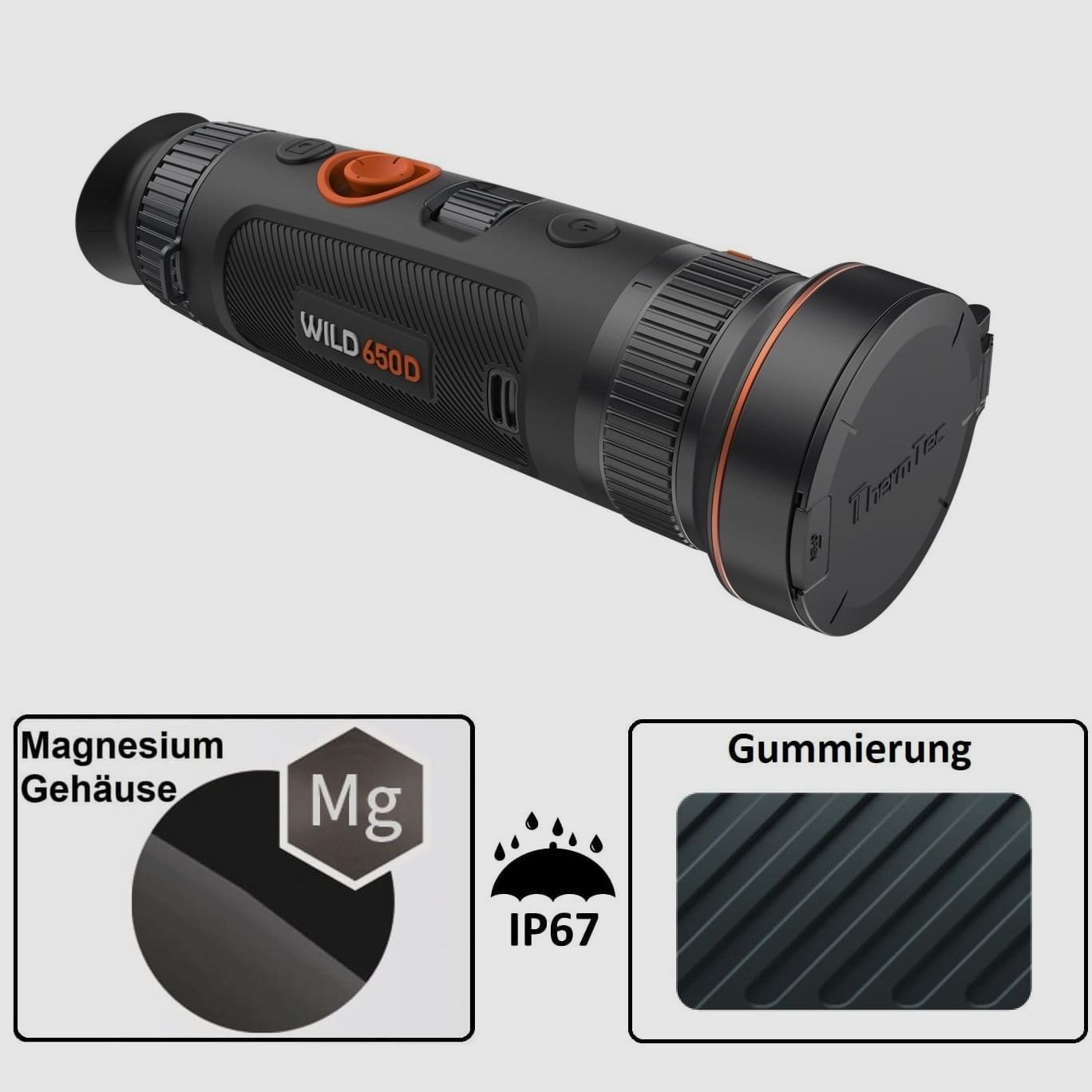 **Neu** ThermTec Wild 650D - Dual Zoom 25/50mm Linse **Neu**