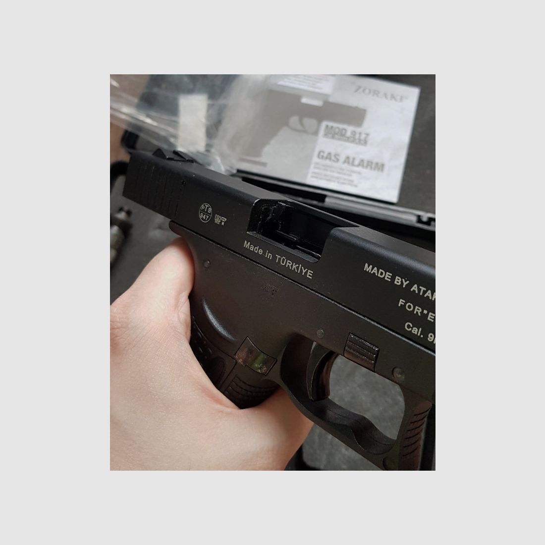 Zoraki 917 Chrom, PTB 1023