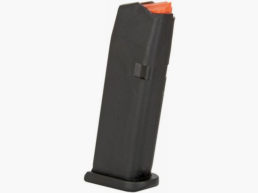 Chargeur Glock G48, Gen 5, 9mm 10 cartouches, noir-orange