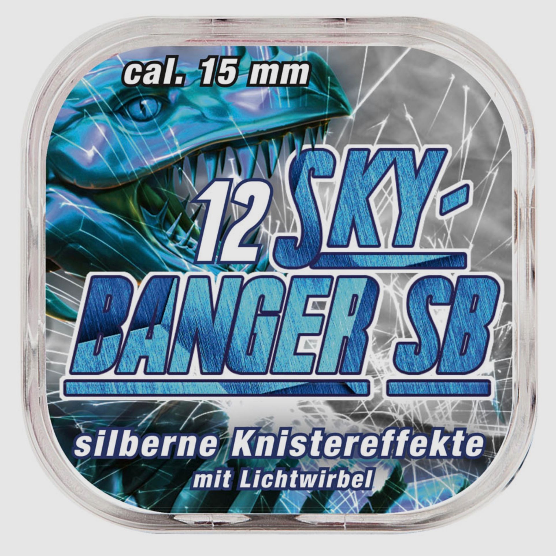 Umarex 4.1504 Sky Banger SB Signalsterne silberne Knistereffekte mit Lichtwirbel Pyro