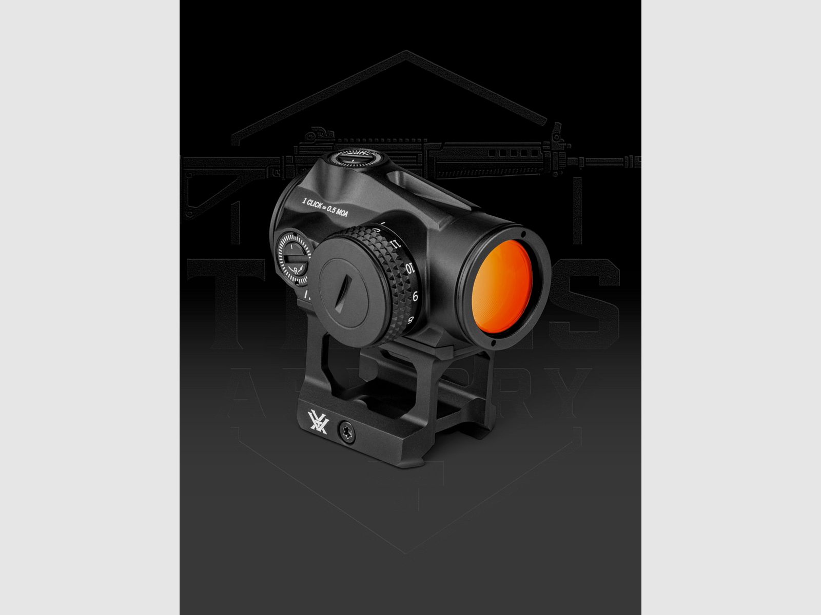 VORTEX OPTICS Triumph 2 MOA Red Dot - Black, Bild 1 von 2