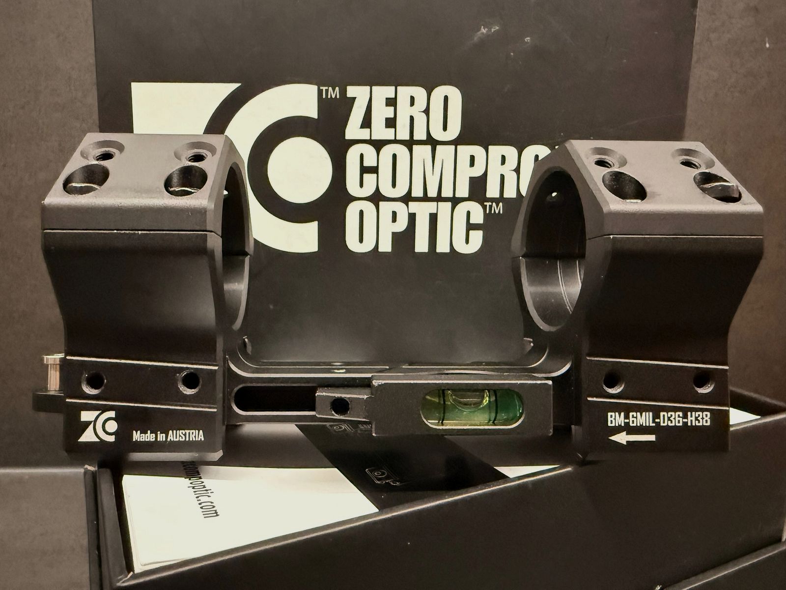 ZCO Zero Compromise block assembly ø 36 mm H 38 / 20