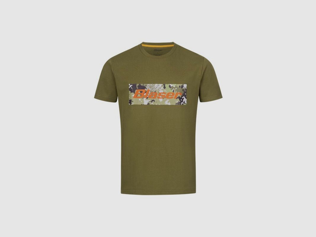 Blaser T-Shirt dunkel oliv