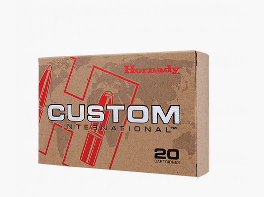 HORNADY CUSTOM INTERNATIONAL - 8x57IS - 12,6 G. / 195 GRS. 20 COLPI