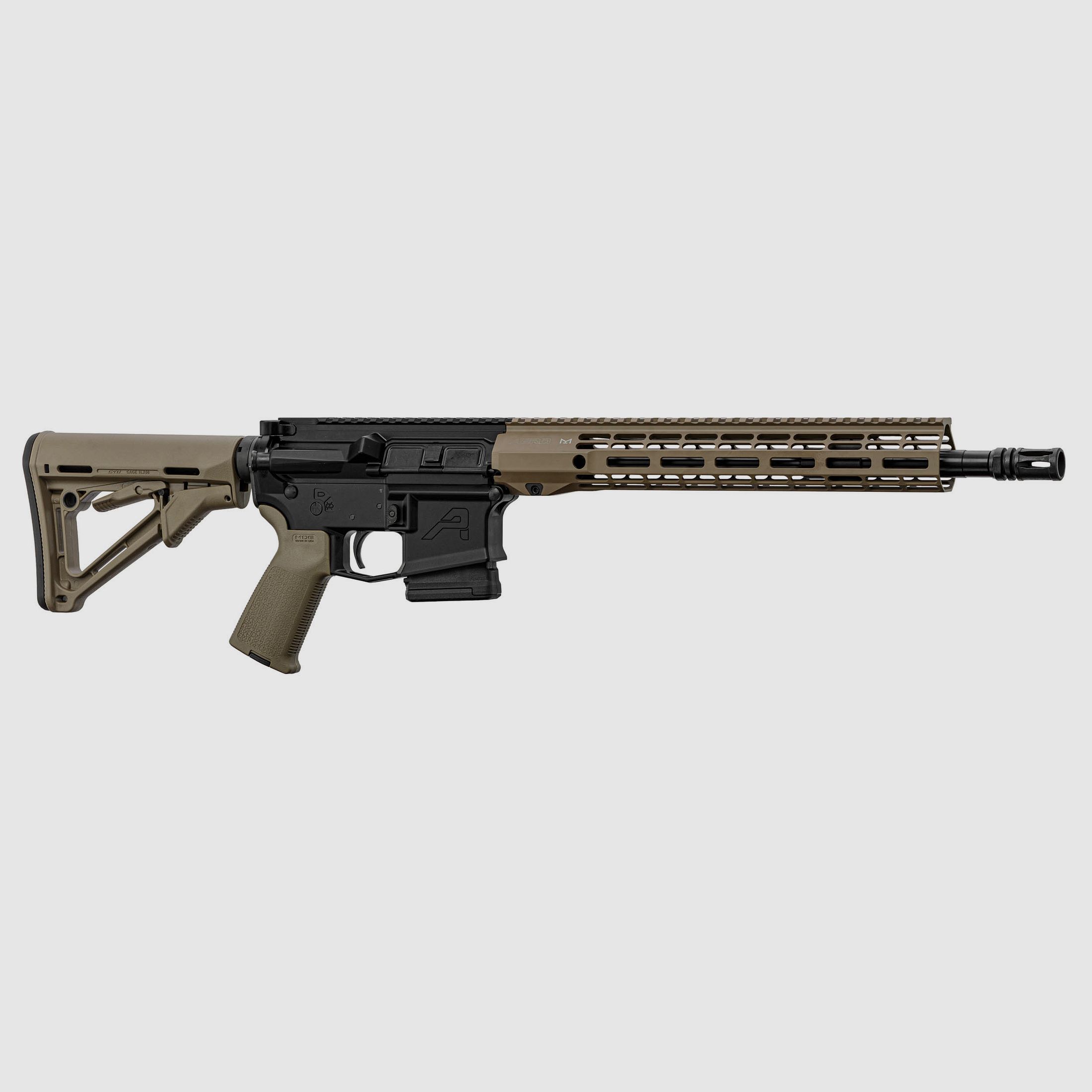 AR15 AERO PRECISION M4E1 schwarz Lauf 14,5 » Kal. 5,56mm schwarz / FDE, Bild 1 von 3