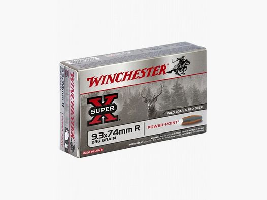WINCHESTER 9.3X74R 286 GR Power Point