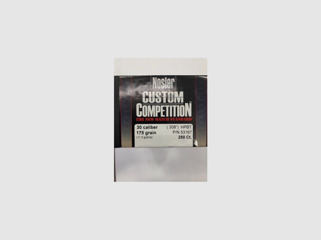 NOSLER C30 GR 175 HPBT 250 PZ, Bild 1 von 2