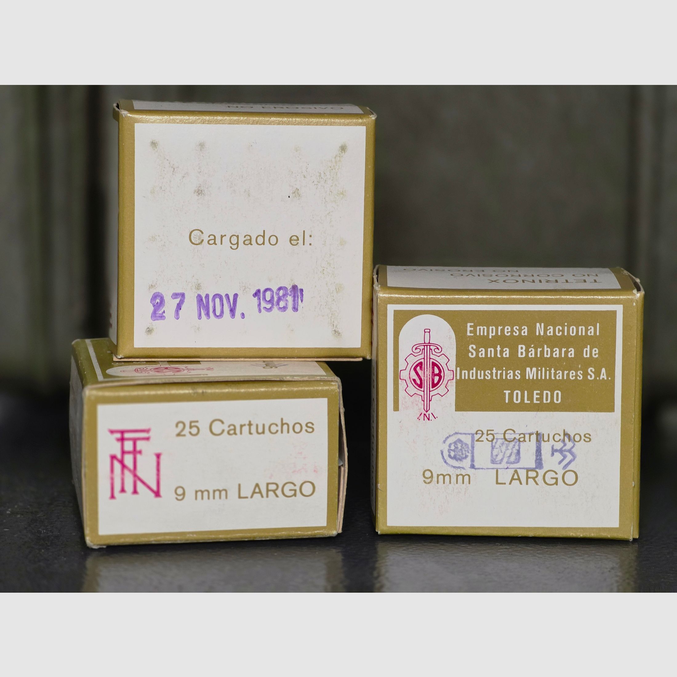 9x23 Largo Bergmann Bayard Munition Santa Barbara 