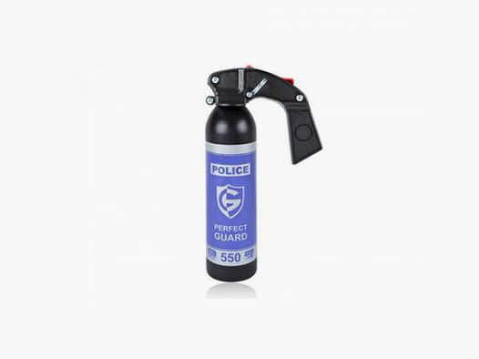 Spray al peperoncino Police Perfect Guard 550 – gel da 550 ml – estintore