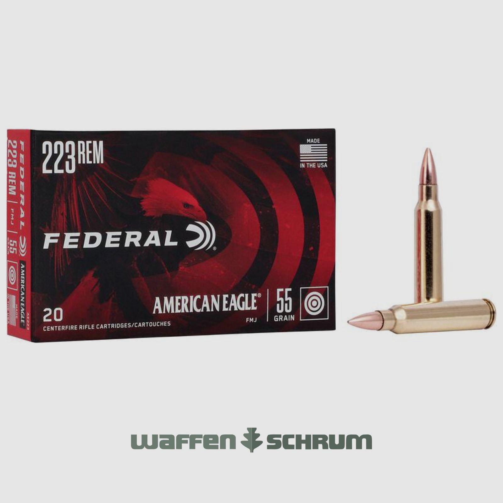 Federal American Eagle 3,6g - 55gr. .223Rem