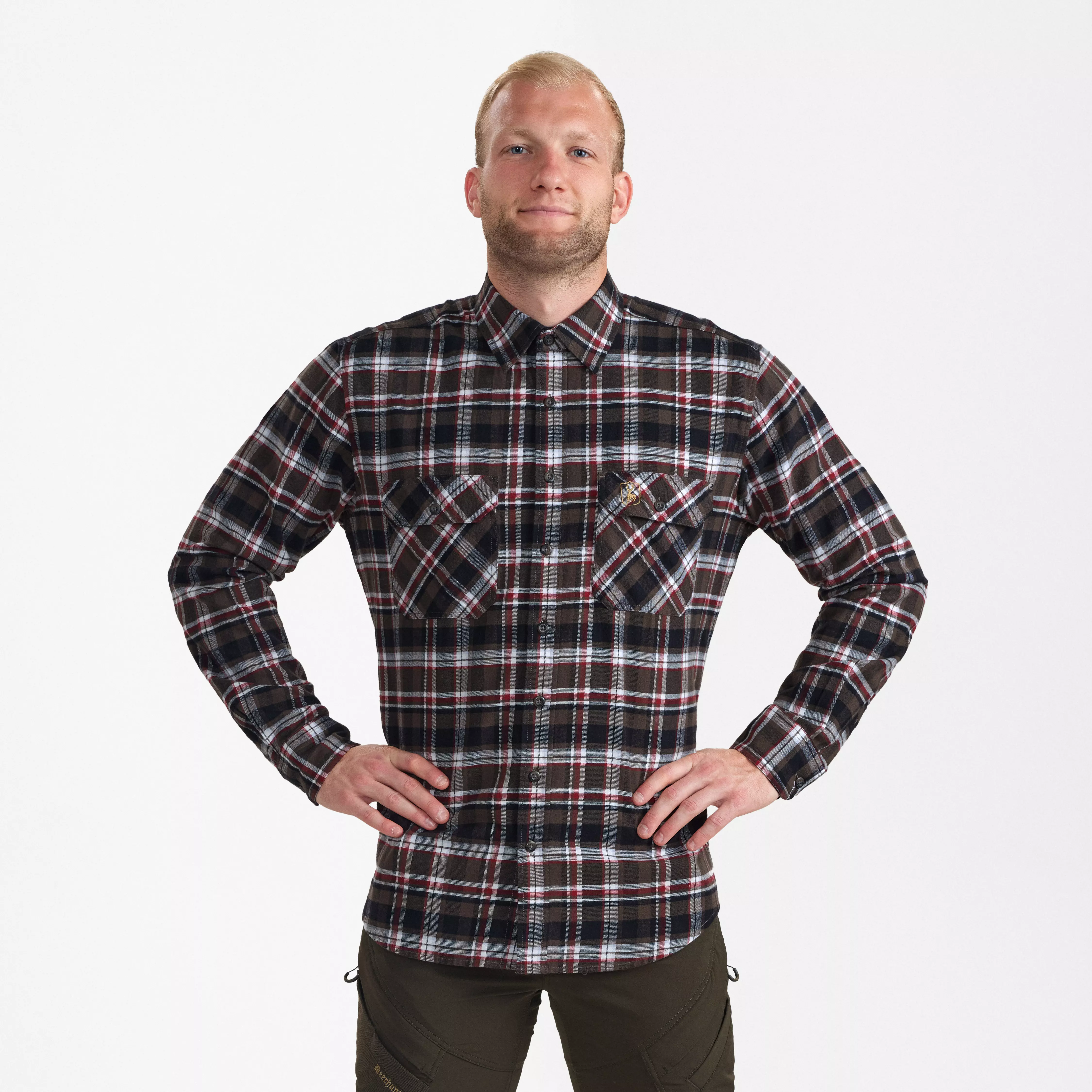 Nathan camicia - Brown Check
