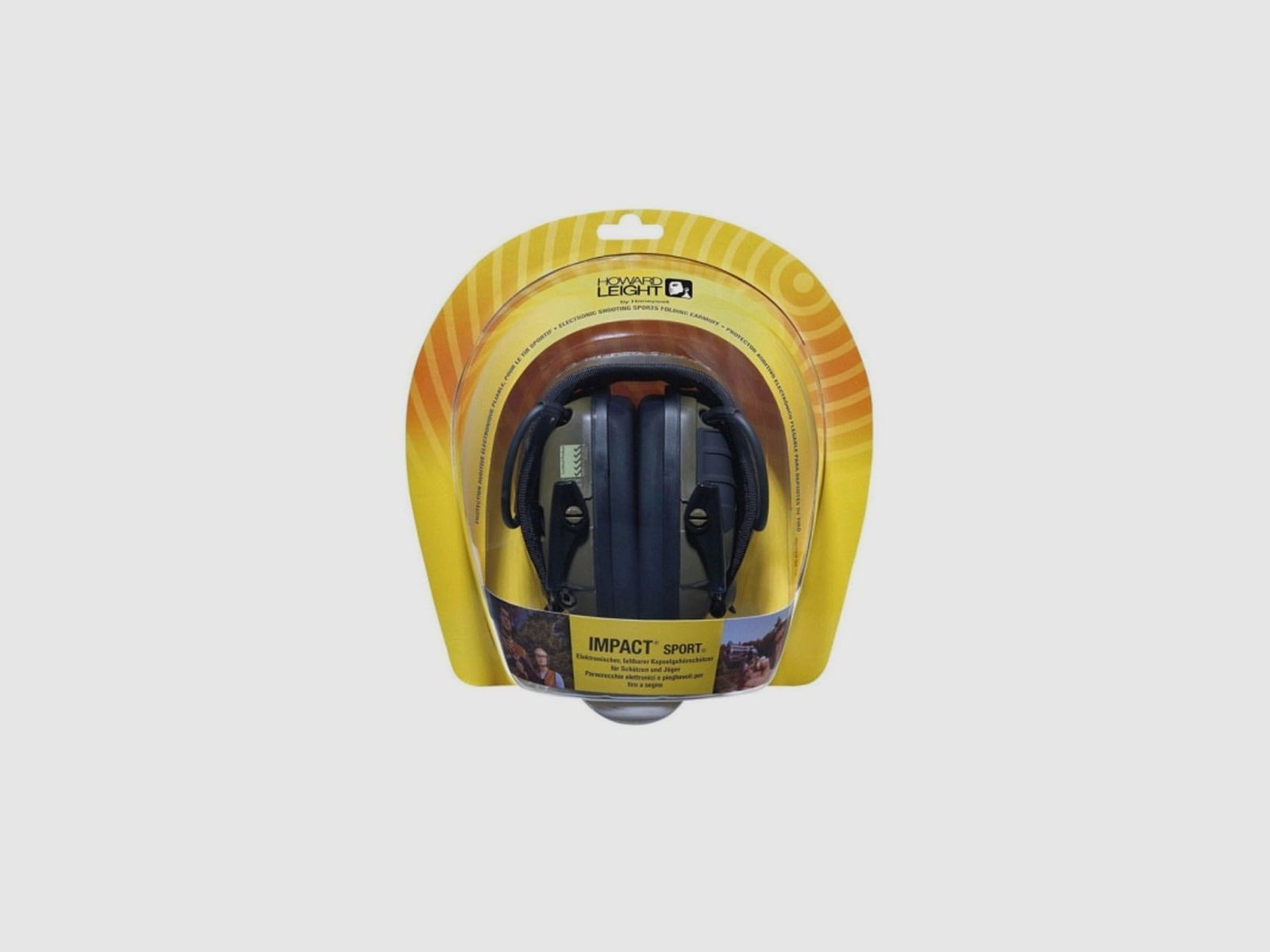 Howard Leight – Actieve gehoorbescherming Impact Sport – Groen, afbeelding 2 van 4