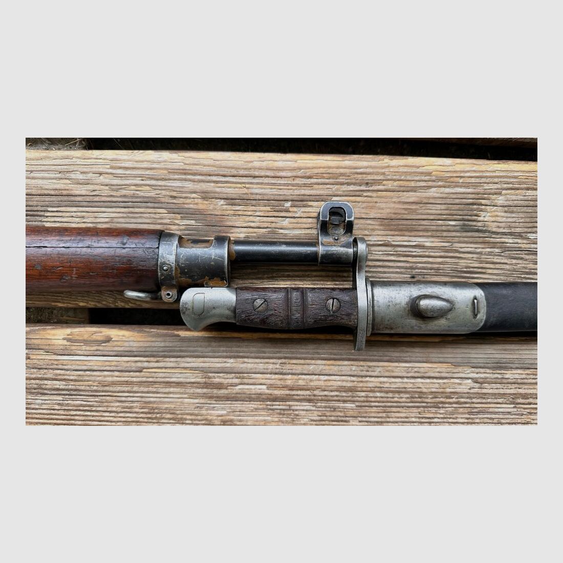 Enfield P14 mit originalem Bajonett .303Brit