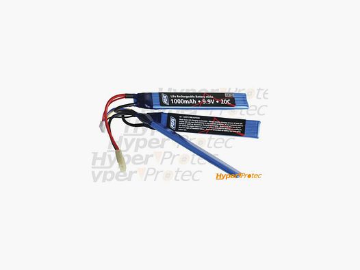 Batterie airsoft Life 1000mAh 9.9V - 20C
