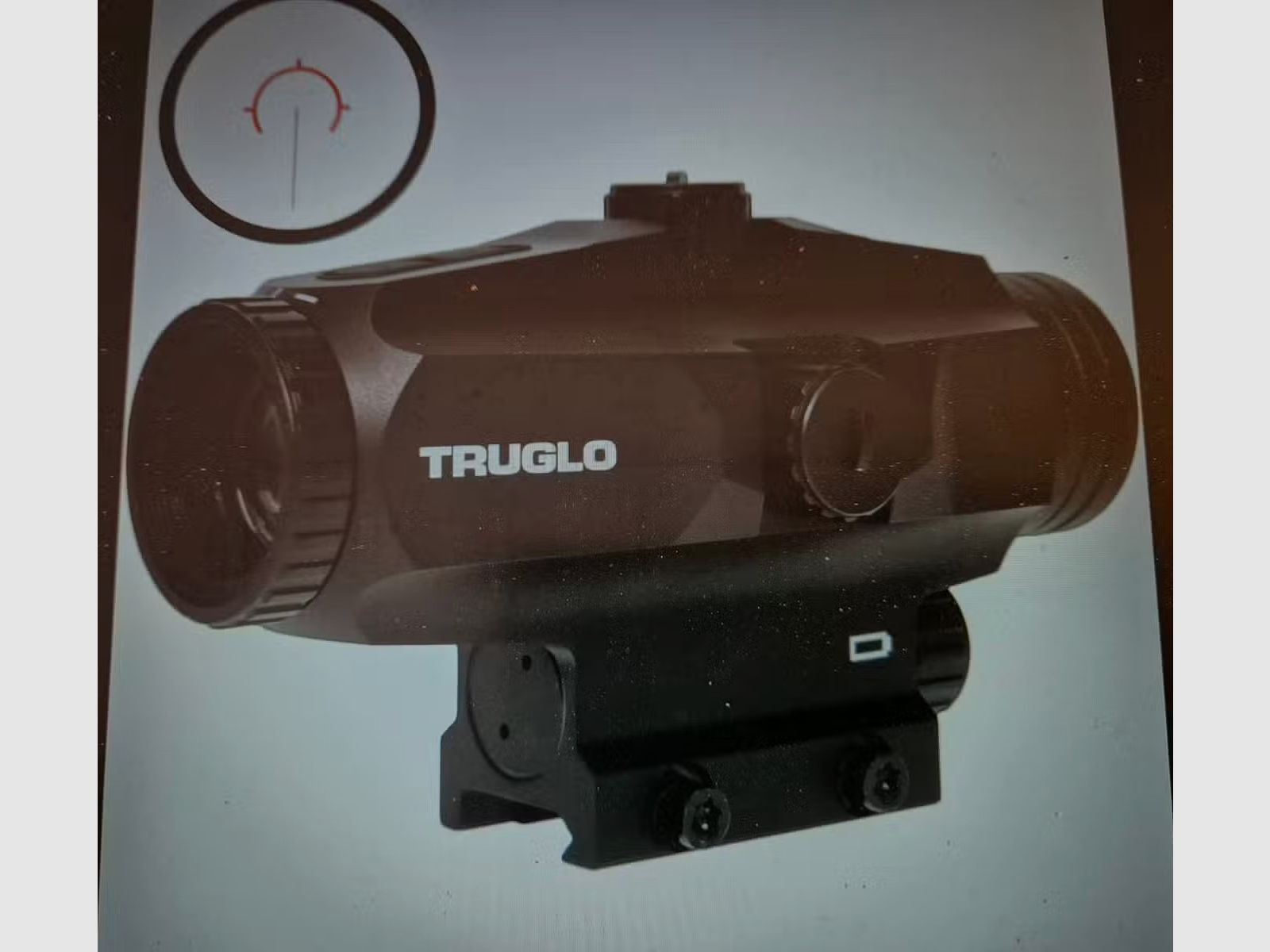 Airgun oder andere Bertha - Profi RED DOT Truglo Prisma pr3 3x32mm Jagd taktisches Gewehr Fernrohr beleuchtet 6 moa absehen rot punkt visier