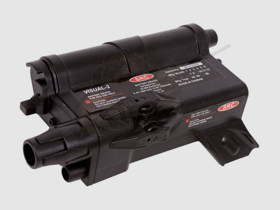 AN/PEQ-2 Airsoft Battery Case Schwarz - SRC